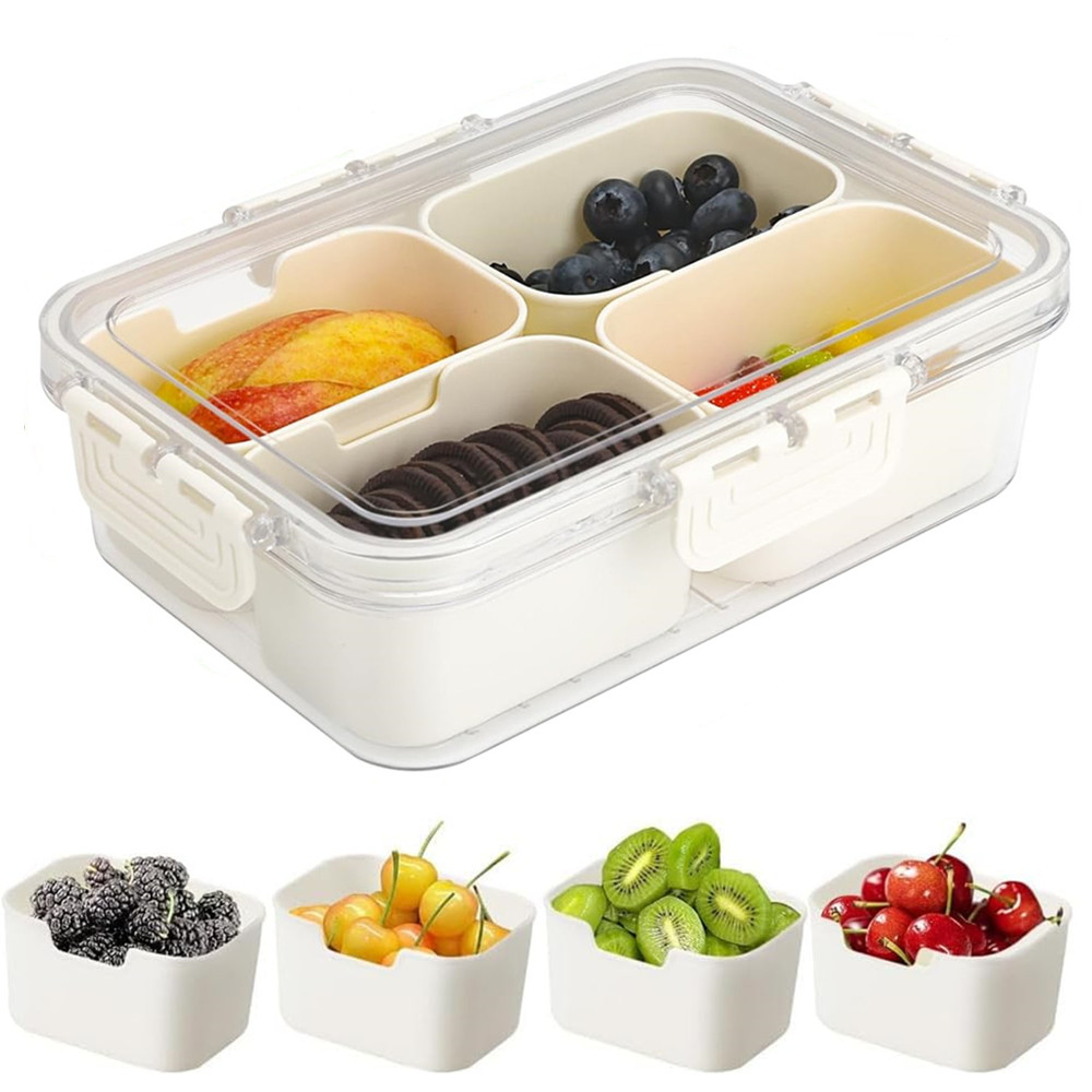 Food Storage Dividers - صندوق تخزين طعام محمول، صندوق تخزين