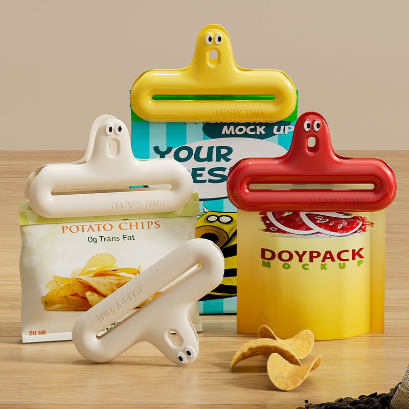 Food Storage Zip Lock Bags - مشبك كرتوني لاصق مقاوم للرطوبة لتثبيت