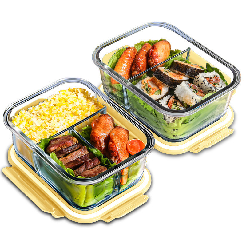 Food Storage Glass Box - صندوق زجاجي لحفظ الطعام، مصنوع من