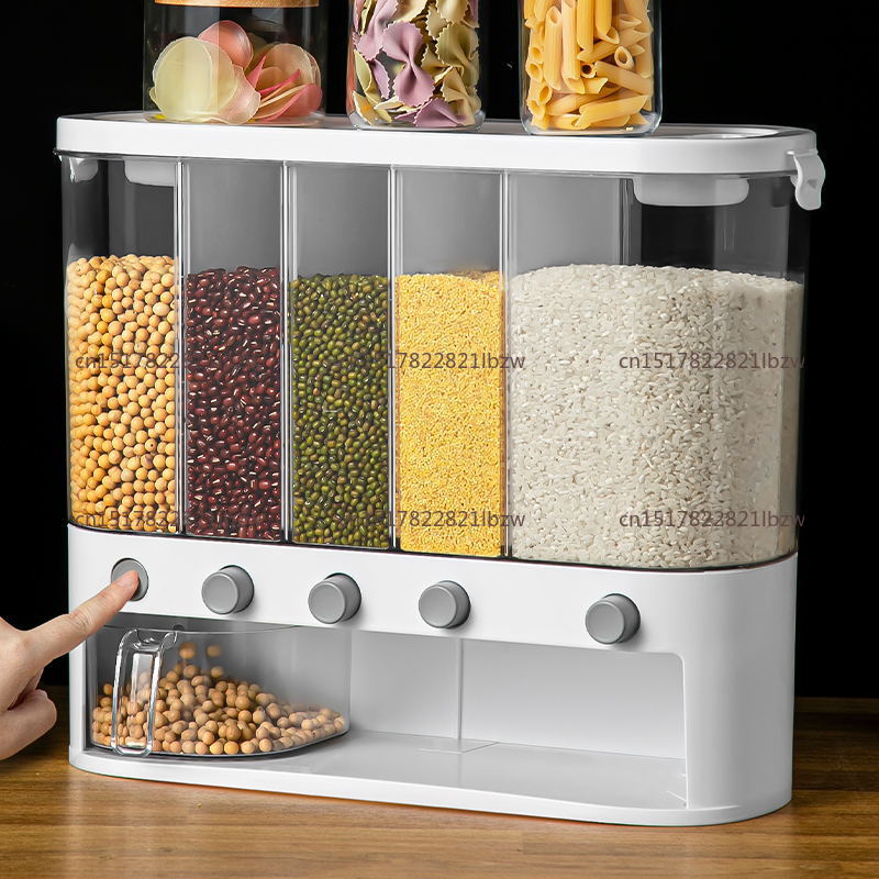 Food Storage Dividers - صندوق تخزين الحبوب من الدرجة الغذائية،