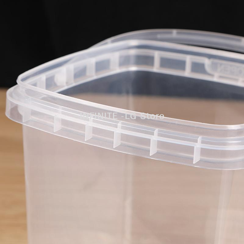10 قطع من الدلاء البلاستيكية س - مراجعة Food Storage And Container وسعره