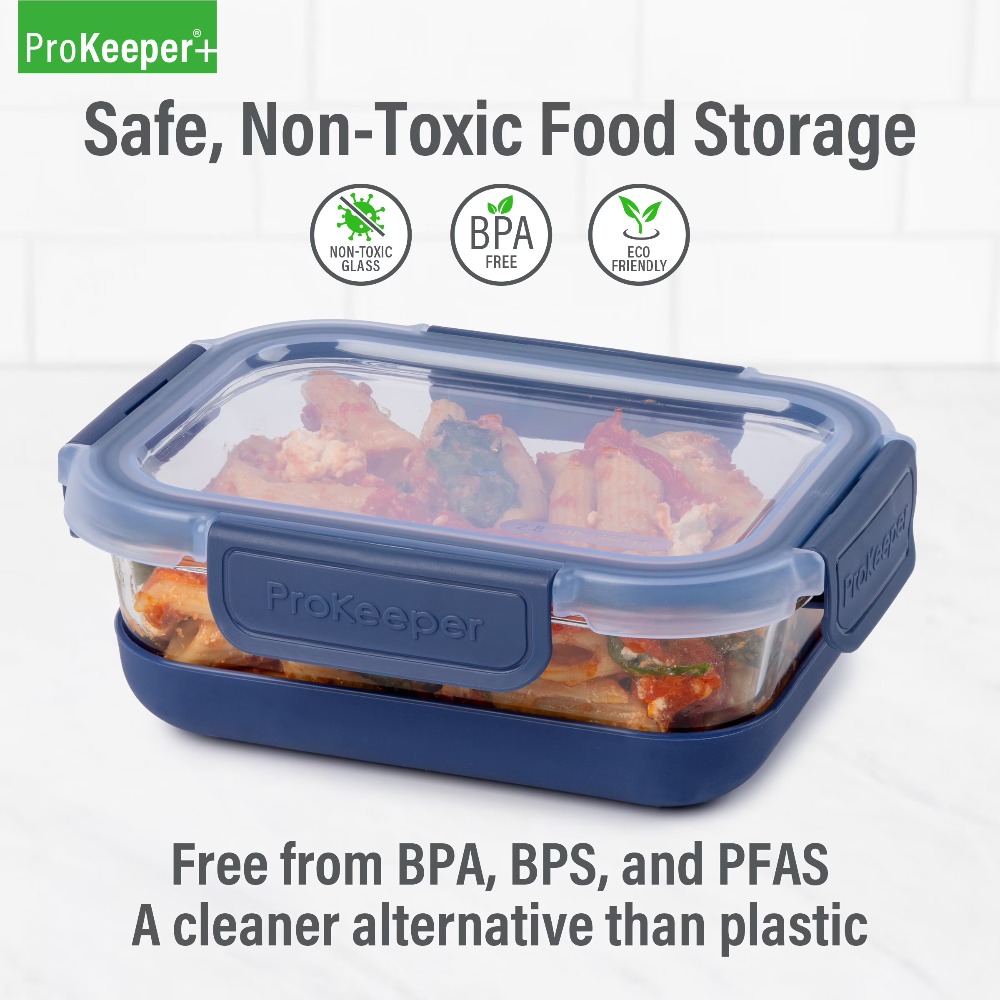 حاوية زجاجية لتخزين الطعام سعة - مراجعة Food Storage Glass Box وسعره
