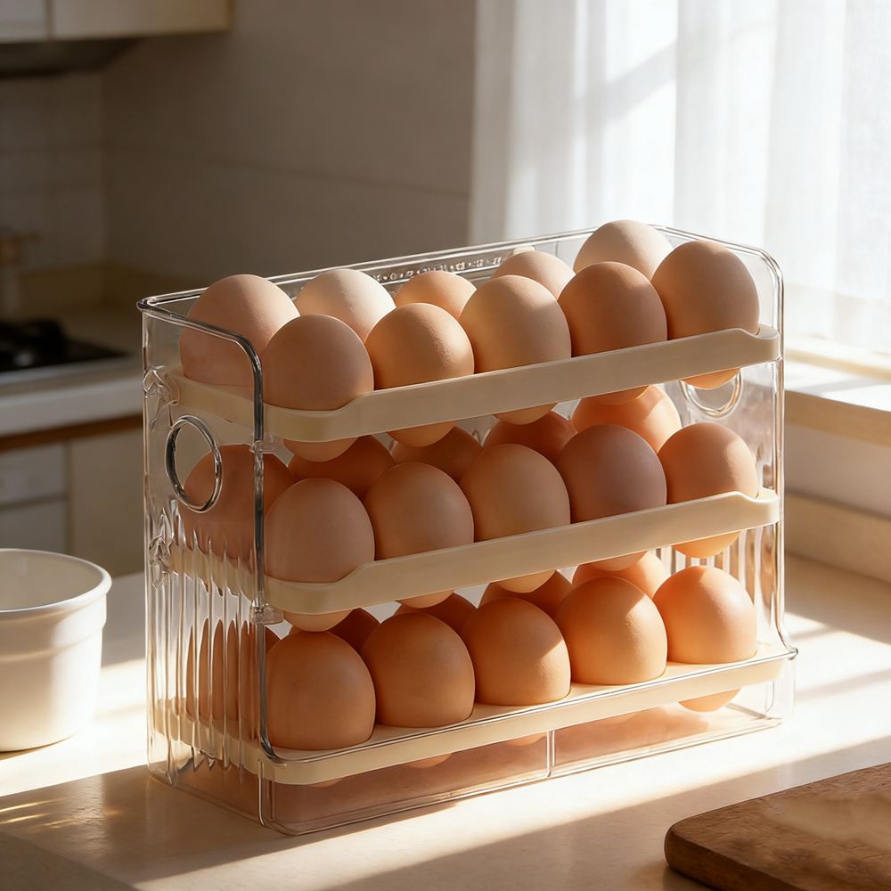 صندوق تخزين البيض البلاستيكي ا - مراجعة Food Storage Practices وسعره