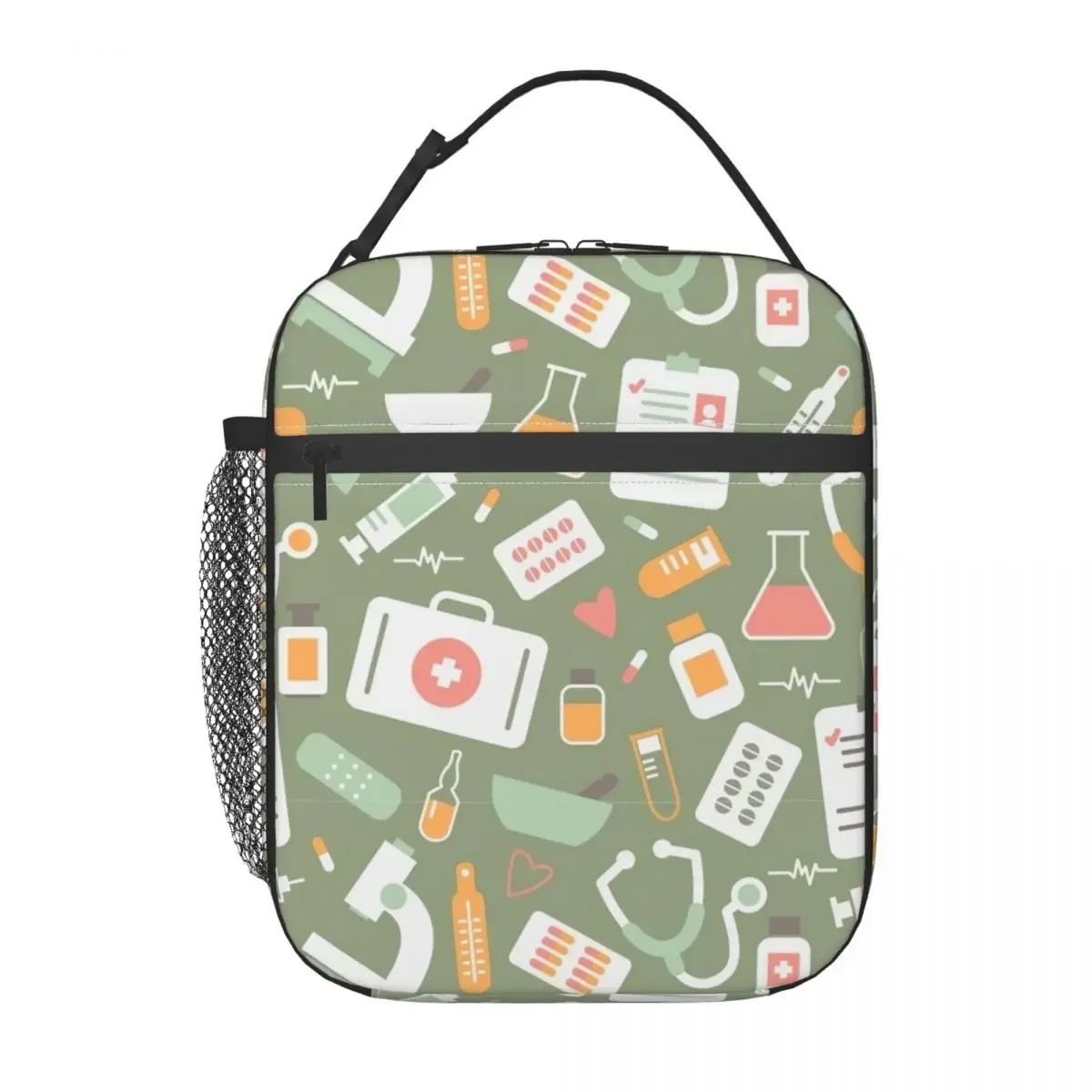 حقيبة غداء معزولة بنمط ممرضات  - مراجعة Food Storage Zipper Bags وسعره