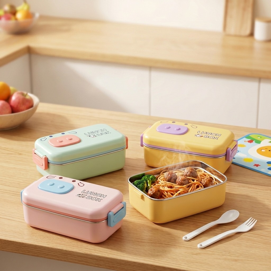 صندوق غداء للأطفال من الفولاذ  - مراجعة Food Storage Dividers وسعره