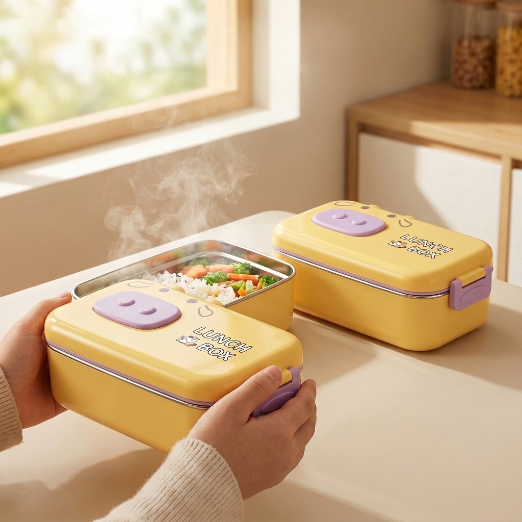 صندوق غداء للأطفال من الفولاذ  - مراجعة Food Storage Dividers وسعره