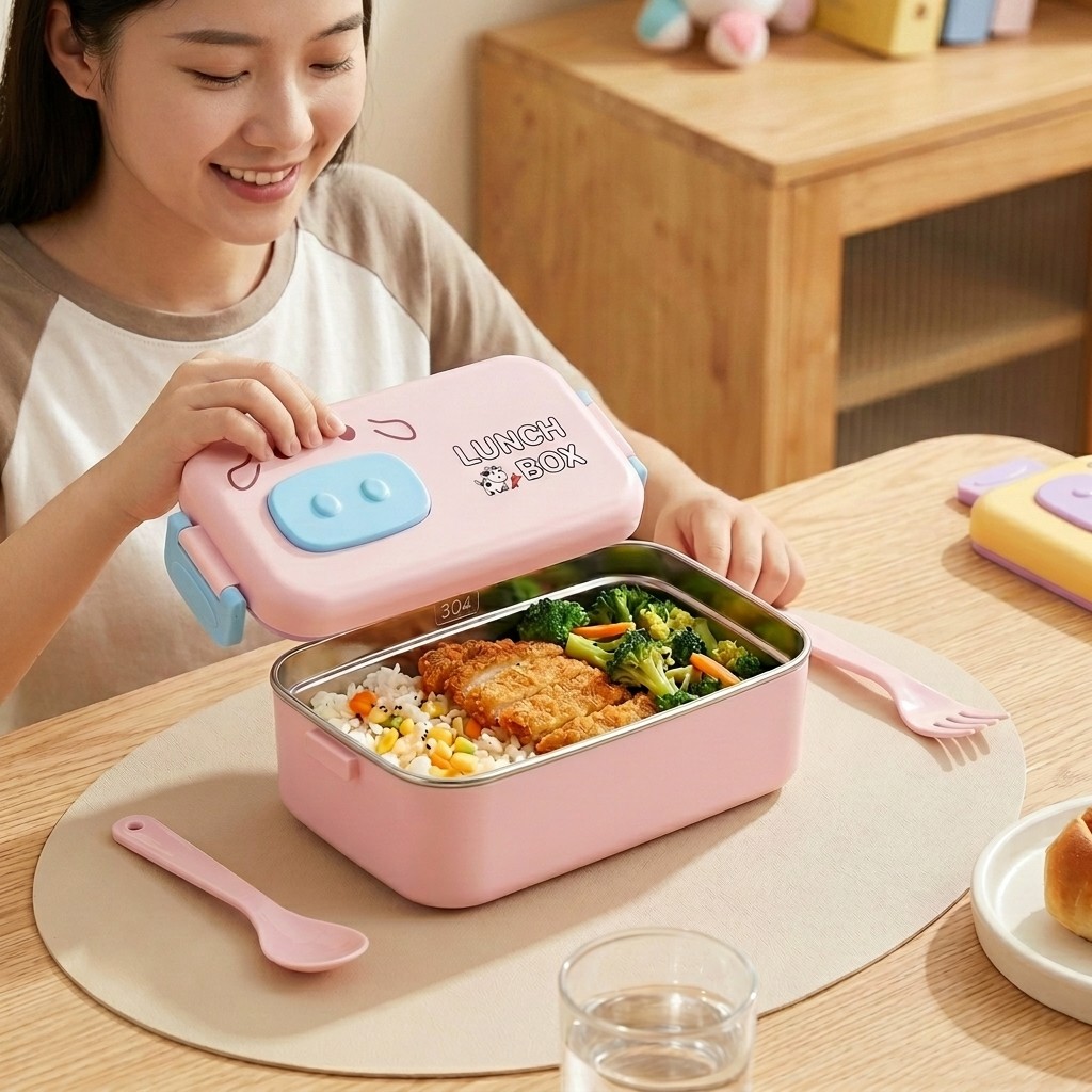 صندوق غداء للأطفال من الفولاذ  - مراجعة Food Storage Dividers وسعره