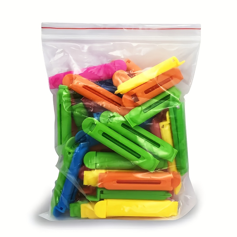 30 قطعة من مشابك تغليف الطعام  - مراجعة Food Storage Zip Lock Bags وسعره
