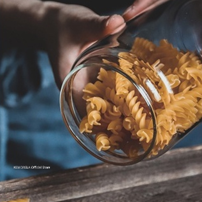 غطاء خشبي زجاجي محكم علبة المط - مراجعة Food Storage Glass Box وسعره