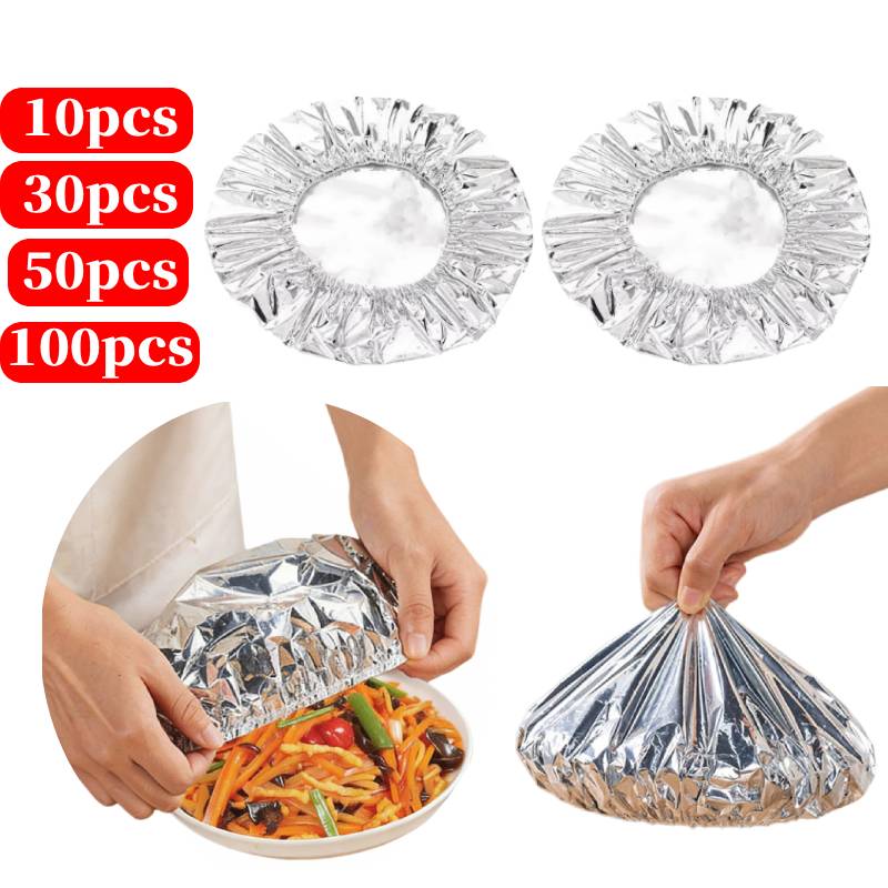 10-100 قطعة من أغطية الطعام ال - مراجعة Food Storage Bowls وسعره
