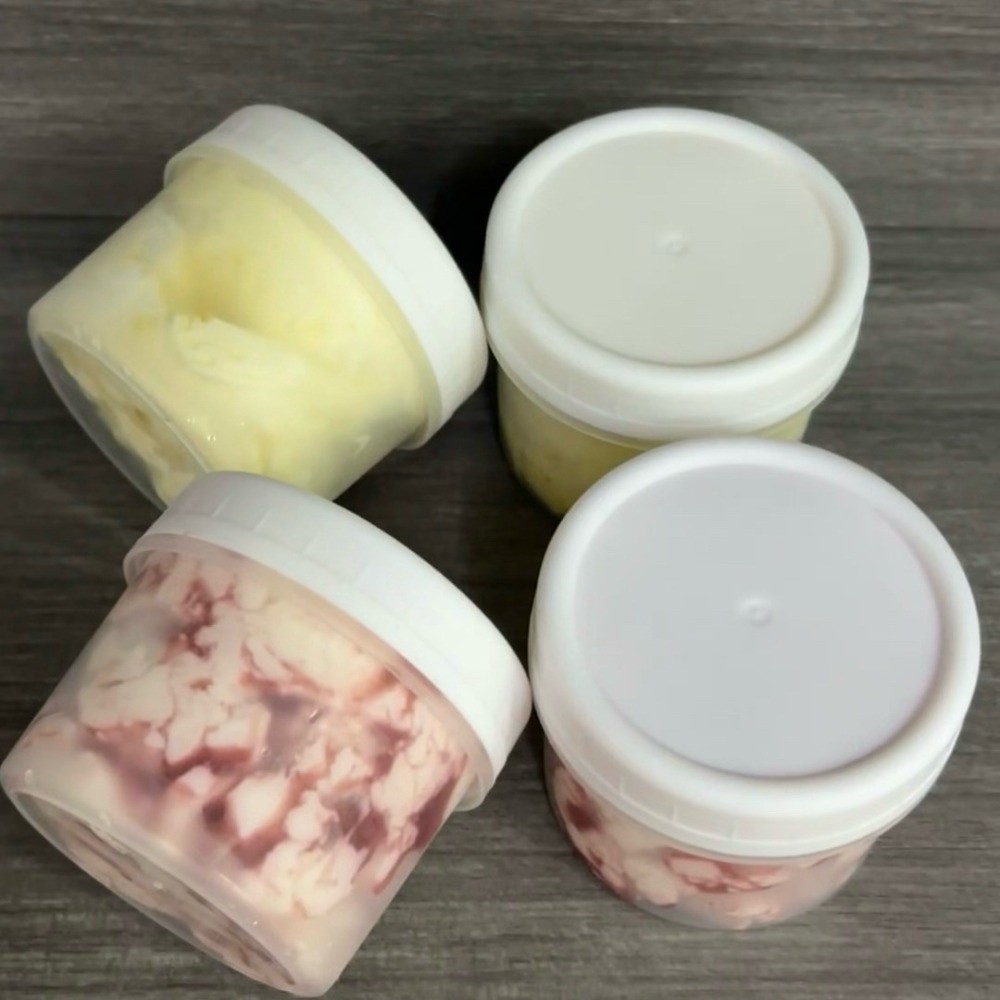 10 قطع من أوعية الزبادي والبود - مراجعة Food Storage Jars With Lids وسعره