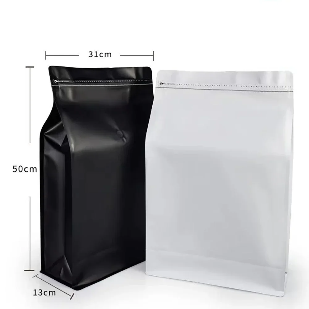 10 قطعة 5 كجم زيبلوك مسحوق حبو - مراجعة Food Storage Zip Lock Bags وسعره