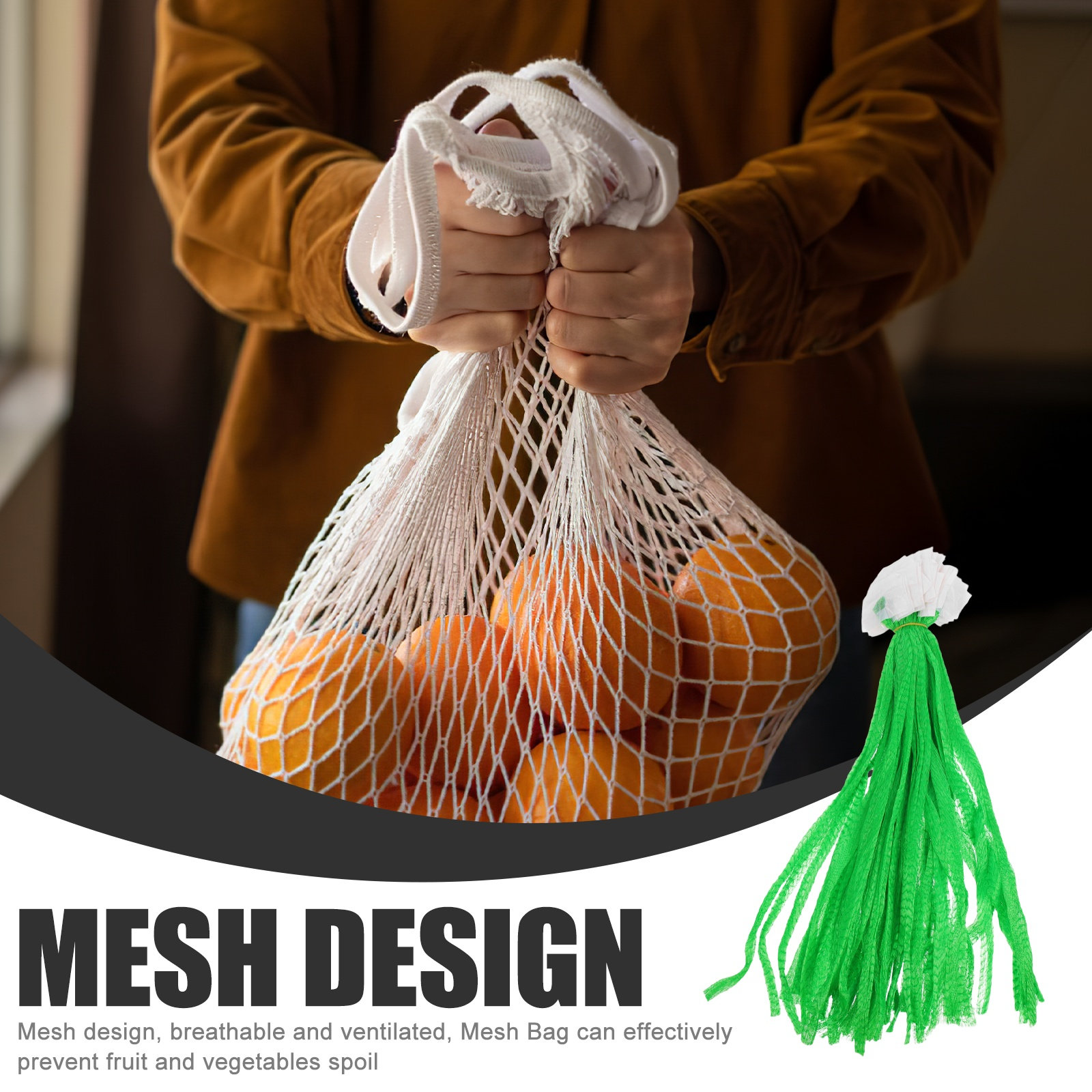 100 قطعة من أكياس الشبكة البلا - مراجعة Produce Bag Reusable Mesh وسعره