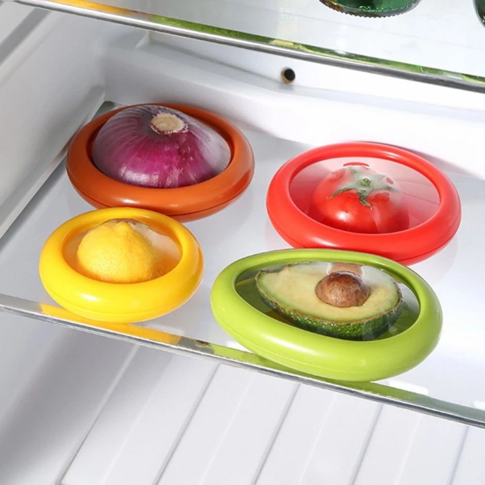 صندوق شفاف لحفظ الأفوكادو الطا - مراجعة Food Storage Bowls وسعره