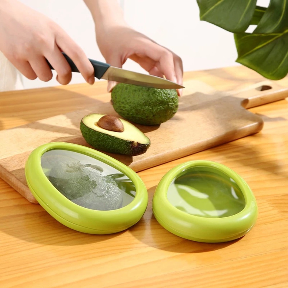 صندوق شفاف لحفظ الأفوكادو الطا - مراجعة Food Storage Bowls وسعره