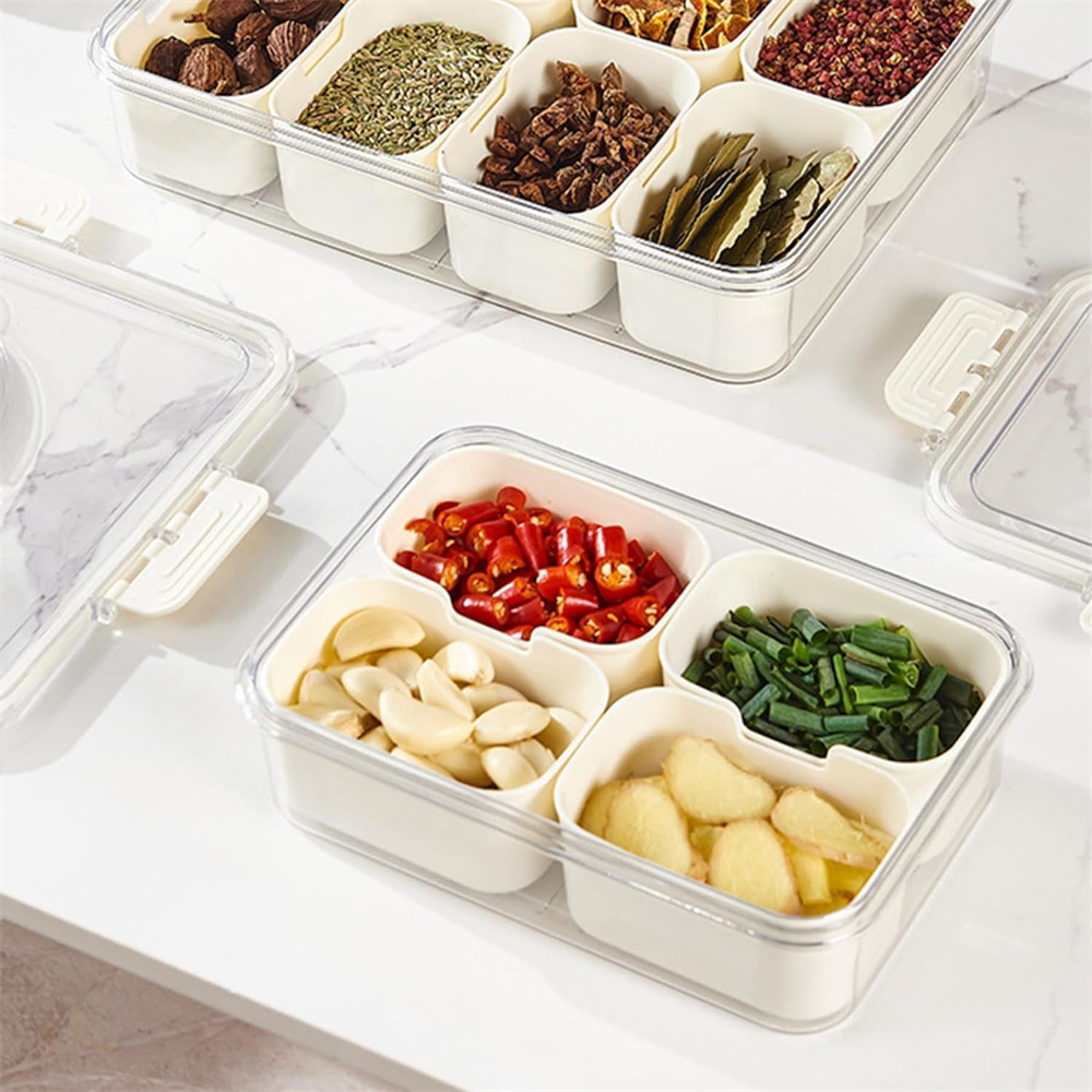 صندوق تخزين طعام محمول، صندوق  - مراجعة Food Storage Dividers وسعره