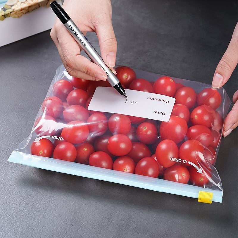 100 قطعة أكياس تخزين المواد ال - مراجعة Food Storage Zipper Bags وسعره