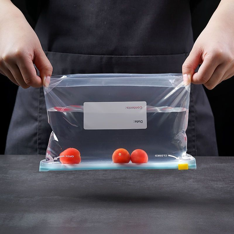 100 قطعة أكياس تخزين المواد ال - مراجعة Food Storage Zipper Bags وسعره