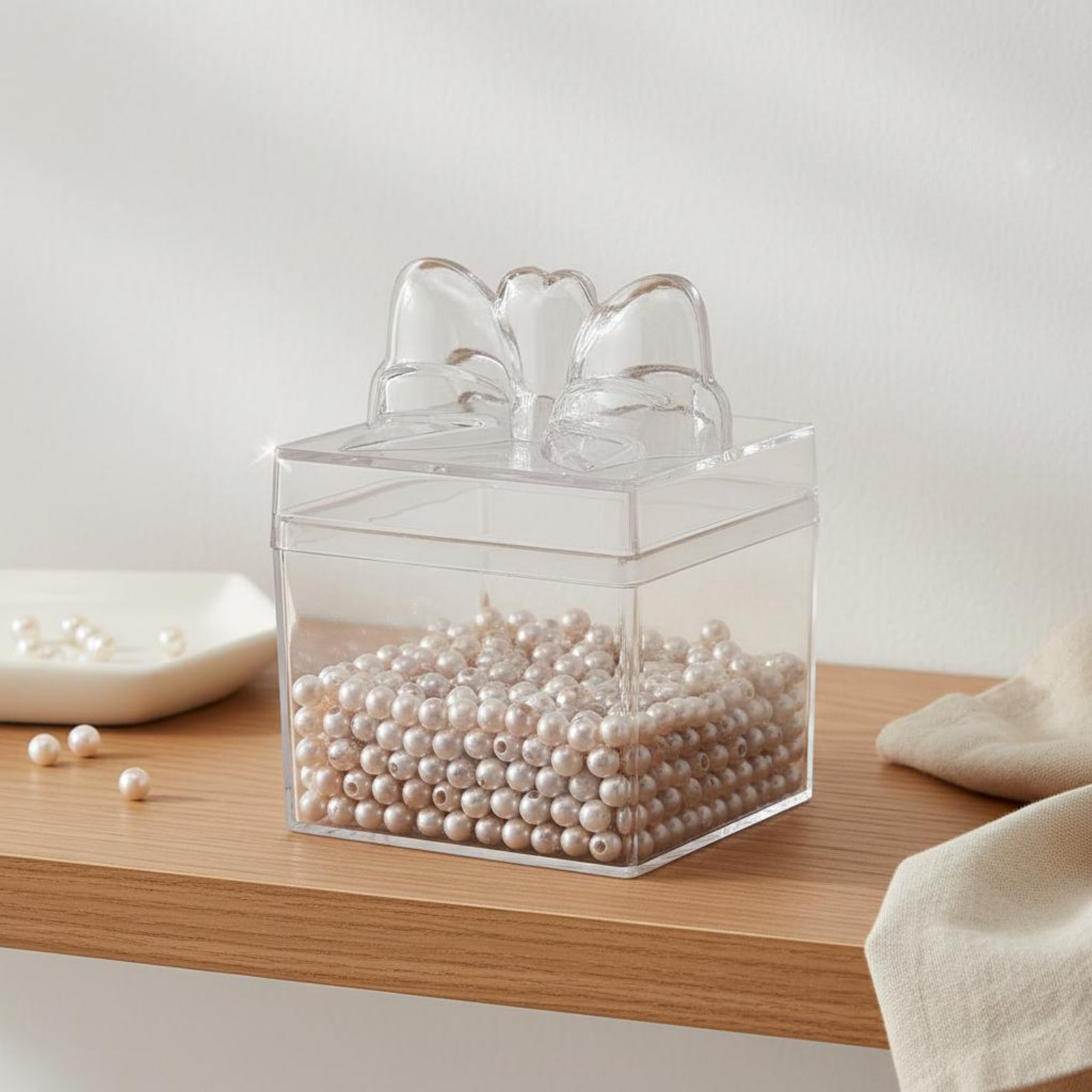 صندوق حلوى بلاستيكي شفاف مع شر - مراجعة Food Storage And Container وسعره