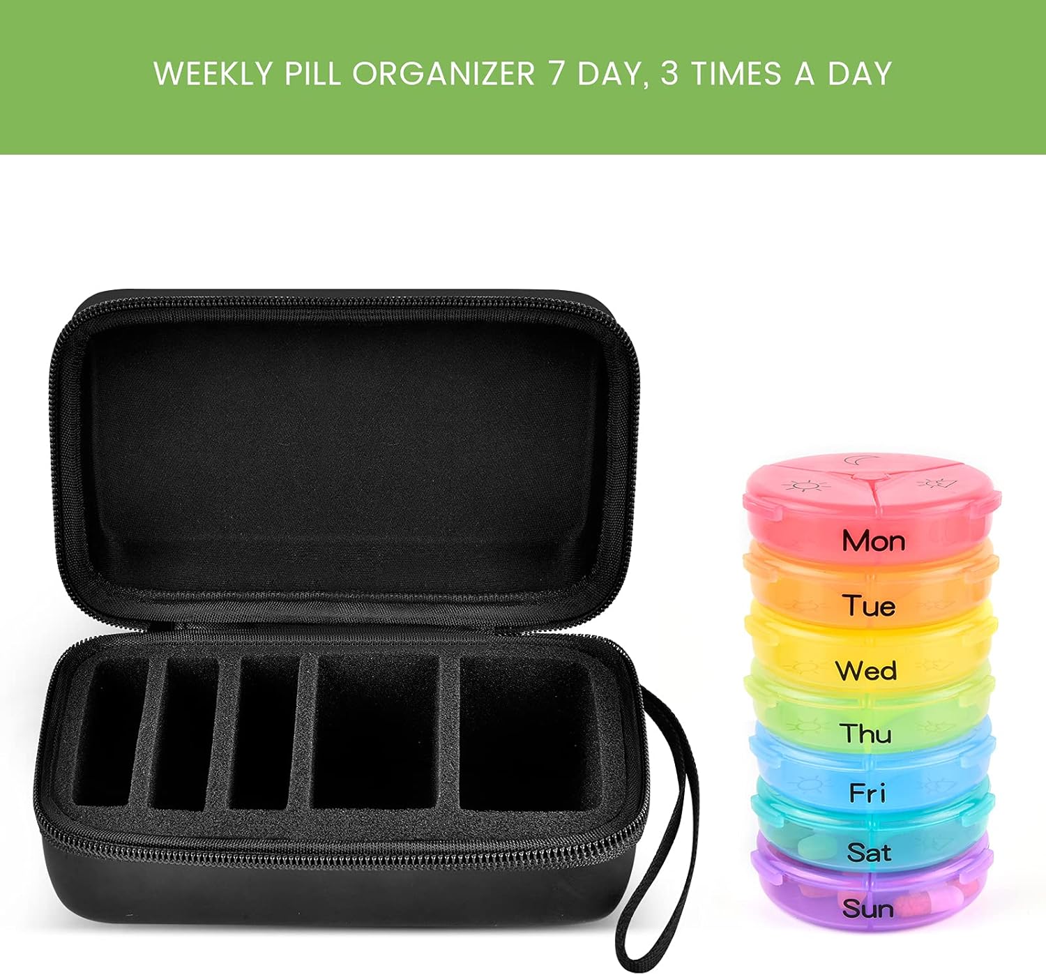 منظم حبوب الدواء الأسبوعي 3 مر - مراجعة Xxl Food Storage Container وسعره