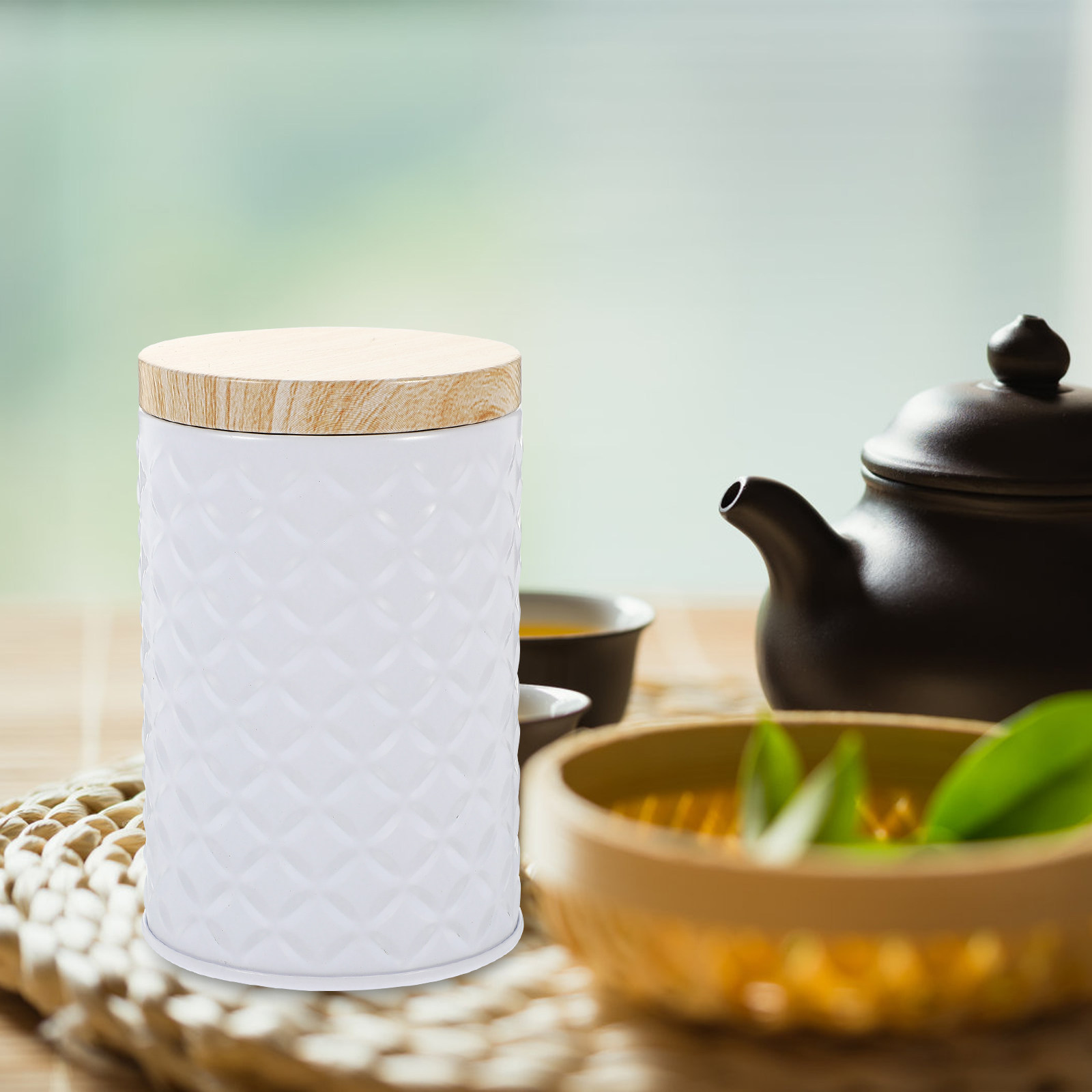 علبتان تخزين من الصفيح الغذائي - مراجعة Food Storage Jars With Lids وسعره