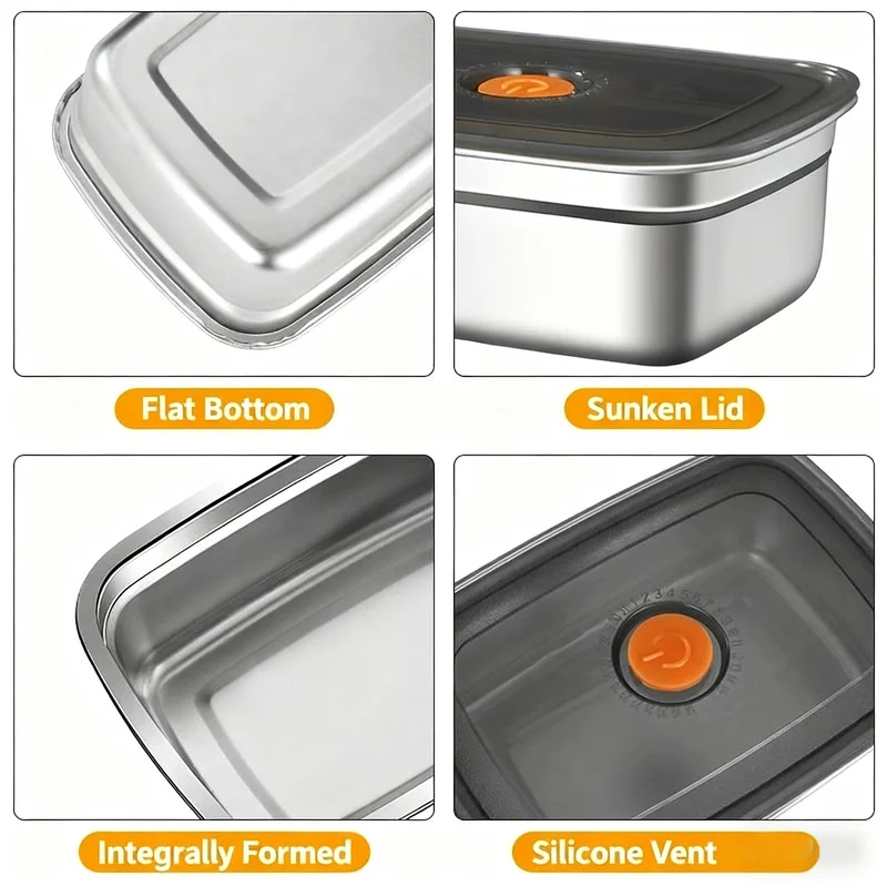 صندوق غداء كبير السعة من الفول - مراجعة Xxl Food Storage Container وسعره