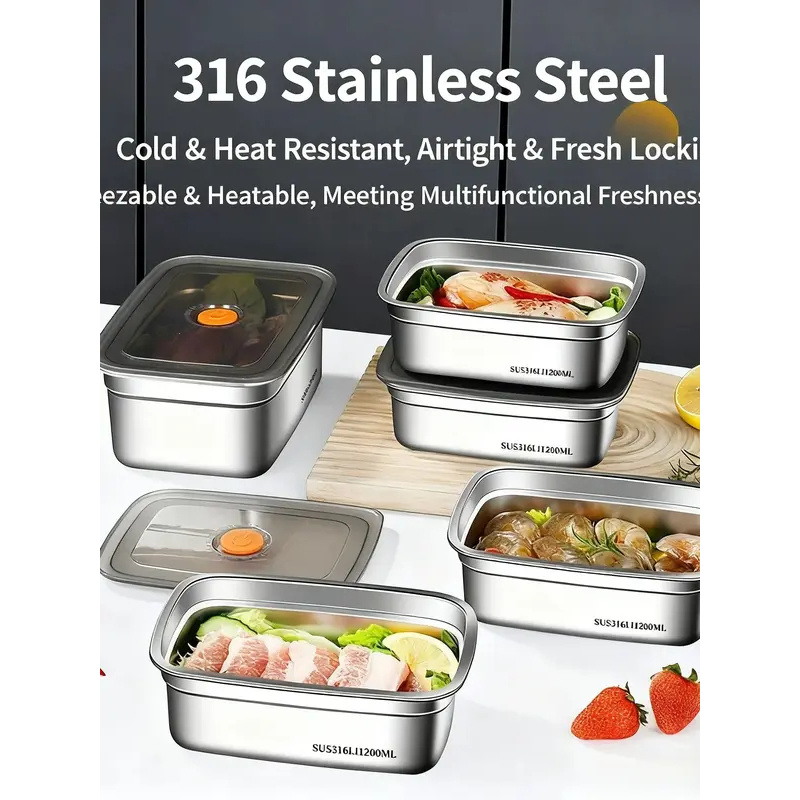 صندوق غداء كبير السعة من الفول - مراجعة Xxl Food Storage Container وسعره