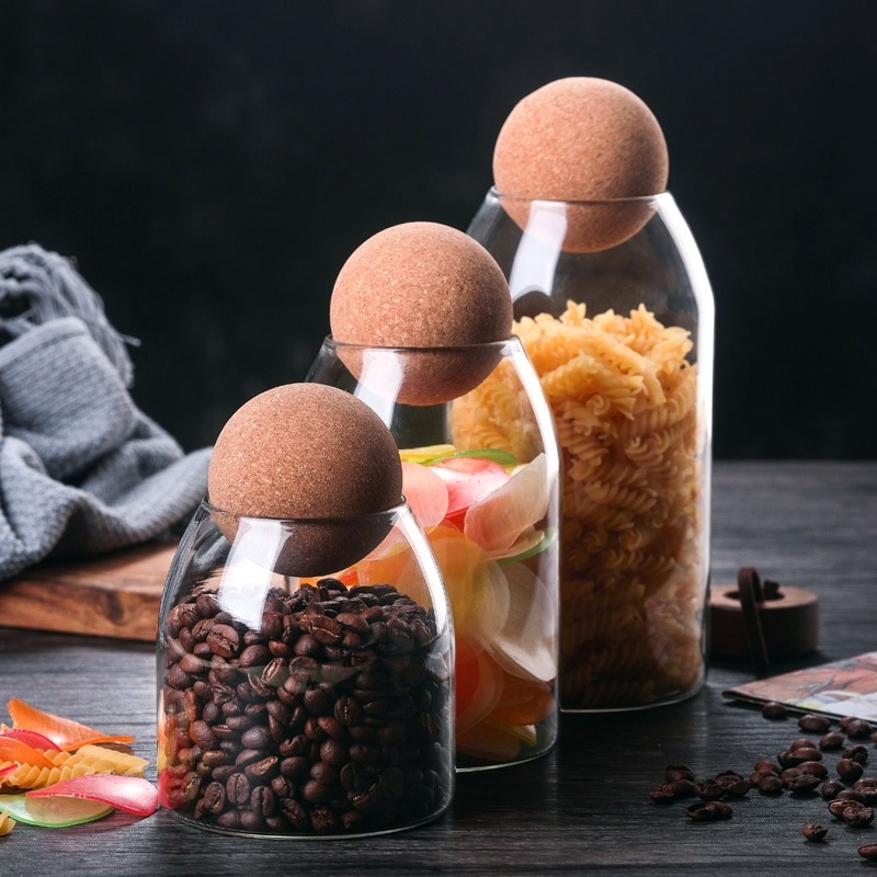 واضح العملي الخشب الفلين الزجا - مراجعة Food Storage Practices وسعره