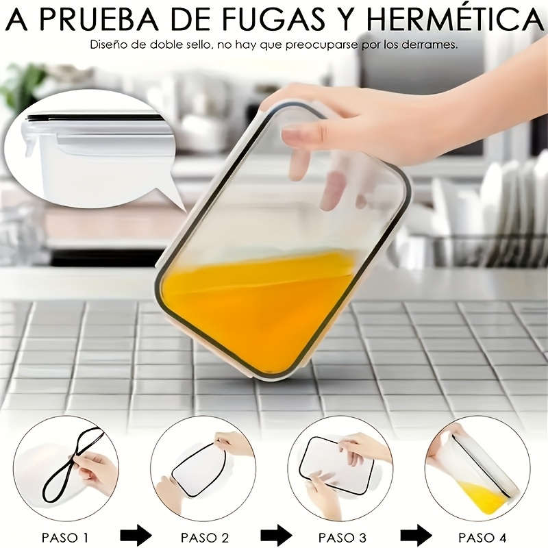 مجموعة من 8 قطع تشمل 4 حاويات  - مراجعة Food Storage Made Easy وسعره