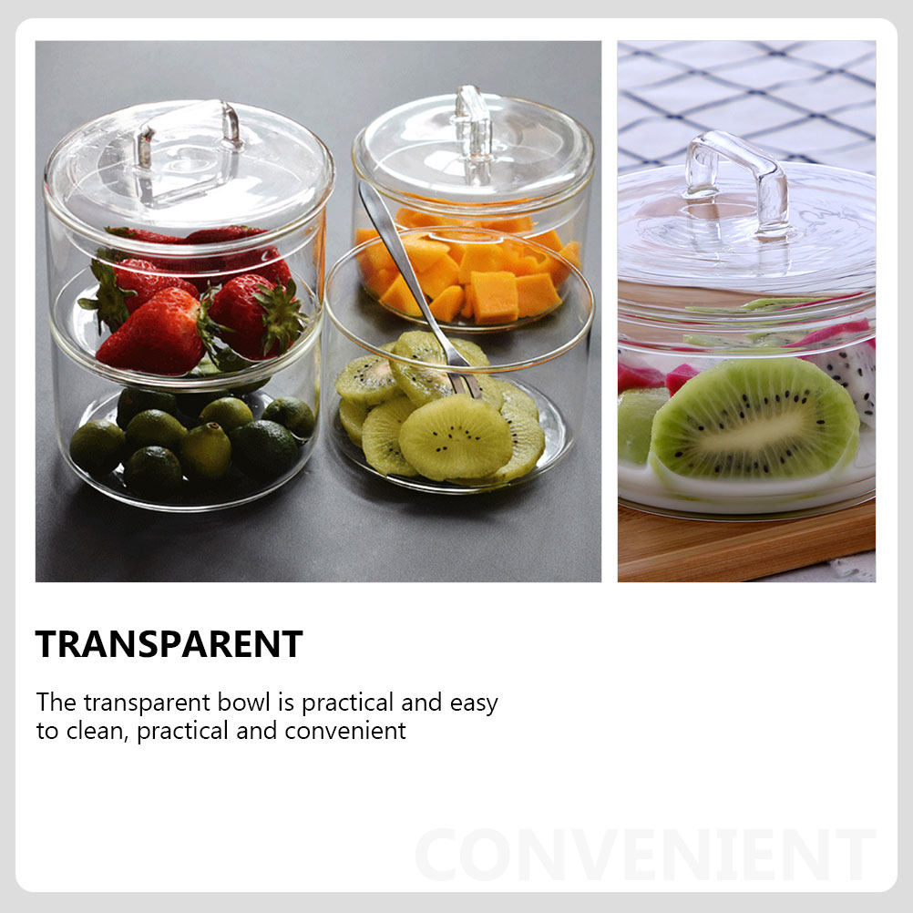 طقم وعاء تخزين زجاجي شفاف للسل - مراجعة Food Storage Bowls وسعره