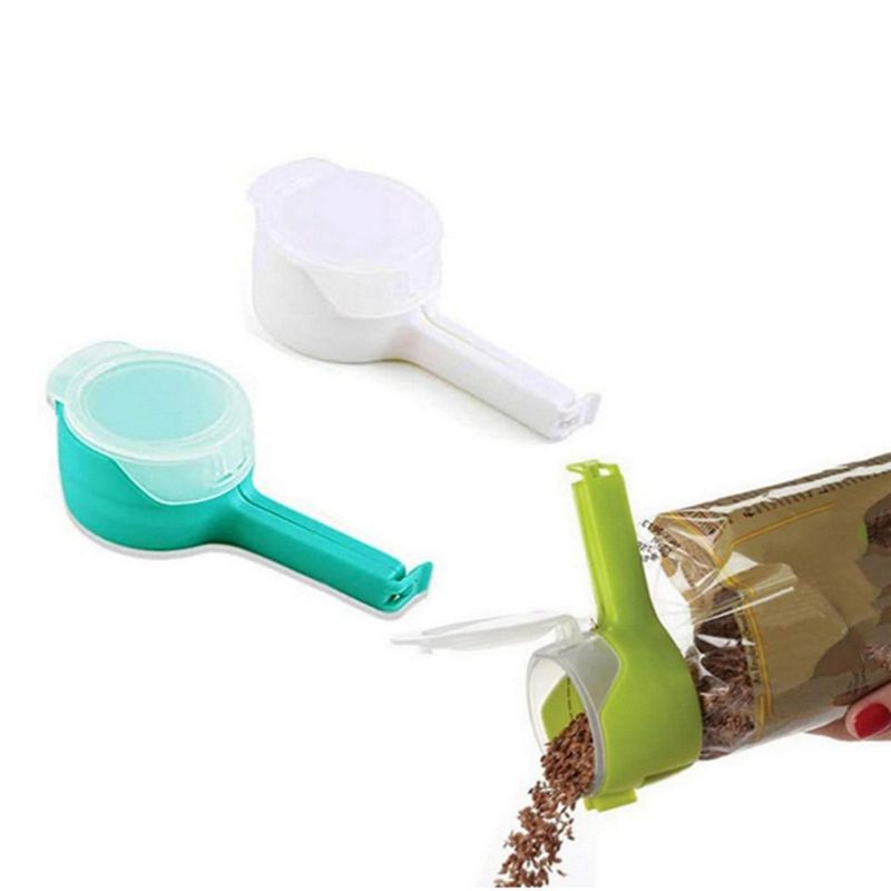 مشابك أكياس المطبخ مع فوهات صب - مراجعة Food Storage Recommendations وسعره