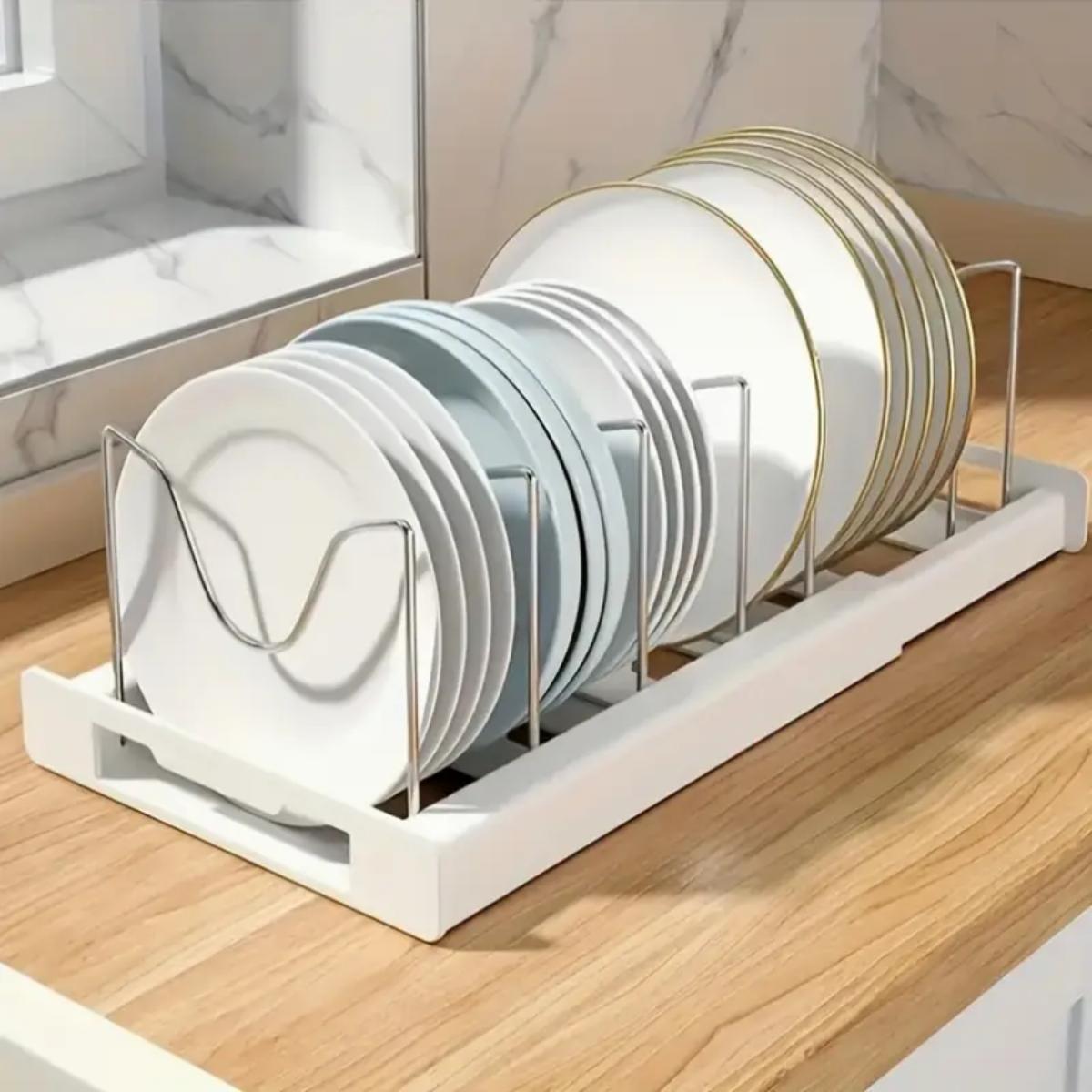منظم قابل للتمدد لأواني المطبخ - مراجعة Food Storage Dividers وسعره