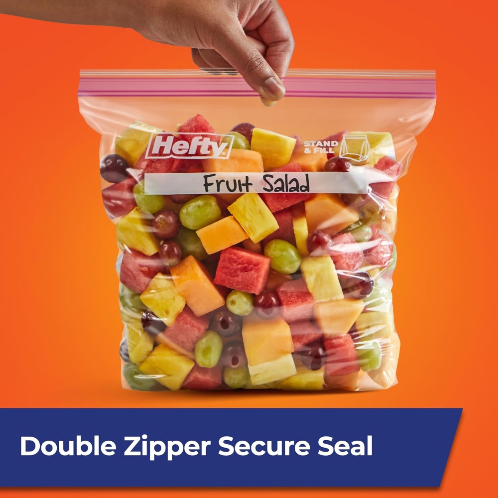 أكياس بلاستيكية قابلة لإعادة ا - مراجعة Food Storage Zipper Bags وسعره