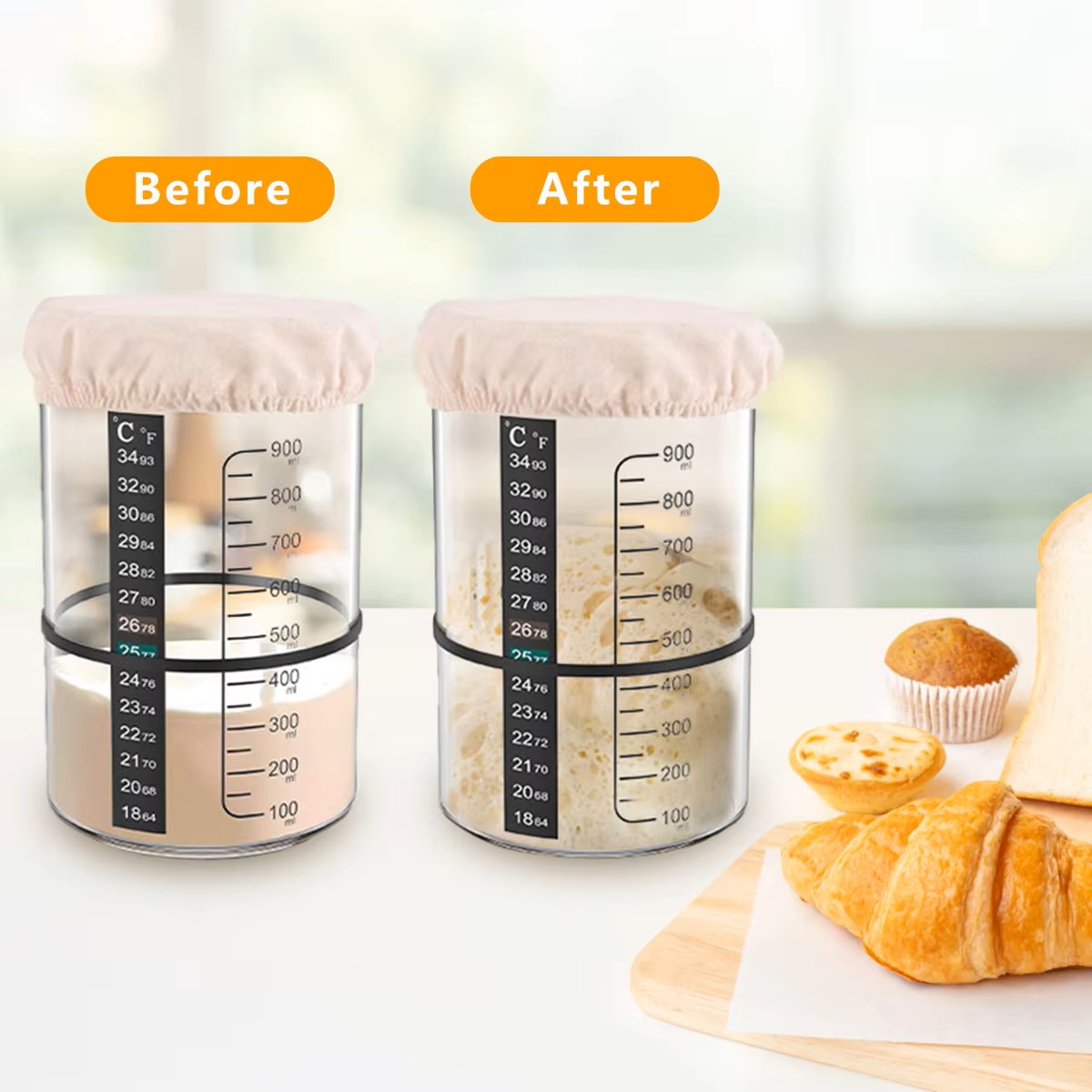 مجموعة برطمانات زجاجية شفافة م - مراجعة Food Storage Glass Box وسعره