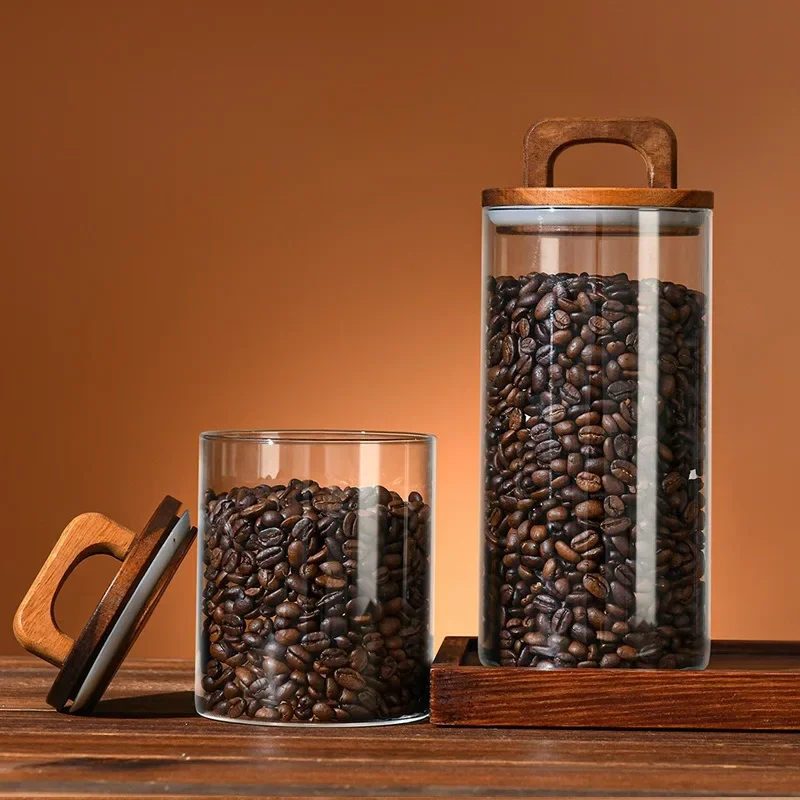 جرة زجاجية شفافة مع غطاء من ال - مراجعة Food Storage Glass Box وسعره