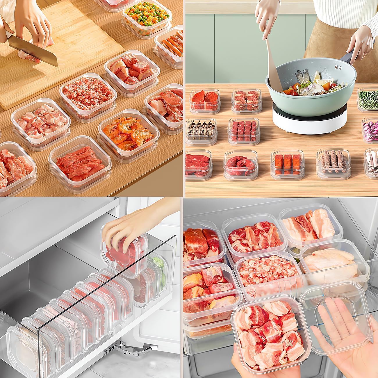 صندوق تخزين طعام آمن للاستخدام - مراجعة Food Storage Dividers وسعره