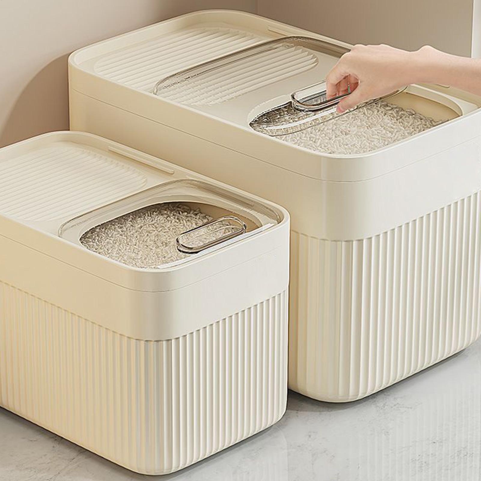حاوية تخزين الأرز آمنة للغسل ف - مراجعة Xxl Food Storage Container وسعره