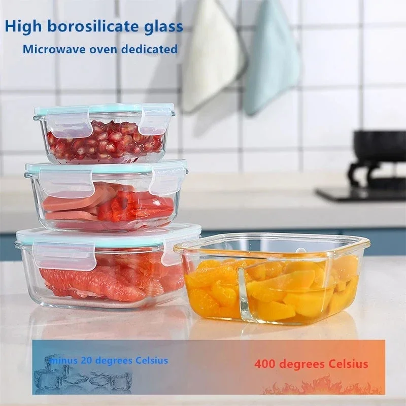 صندوق زجاجي لحفظ الطعام، مصنوع - مراجعة Food Storage Glass Box وسعره