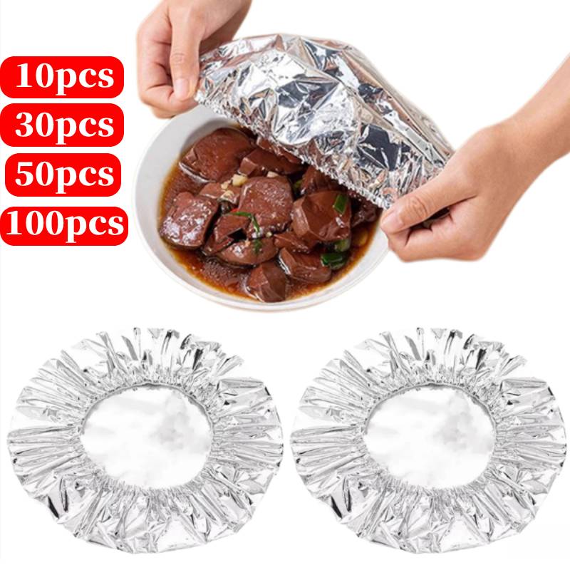 10-100 قطعة من أغطية الطعام ال - مراجعة Food Storage Bowls وسعره