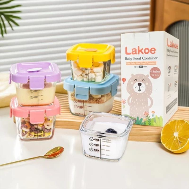 صندوق تخزين مقاوم للحرارة سبوك - مراجعة Food Storage Glass Box وسعره