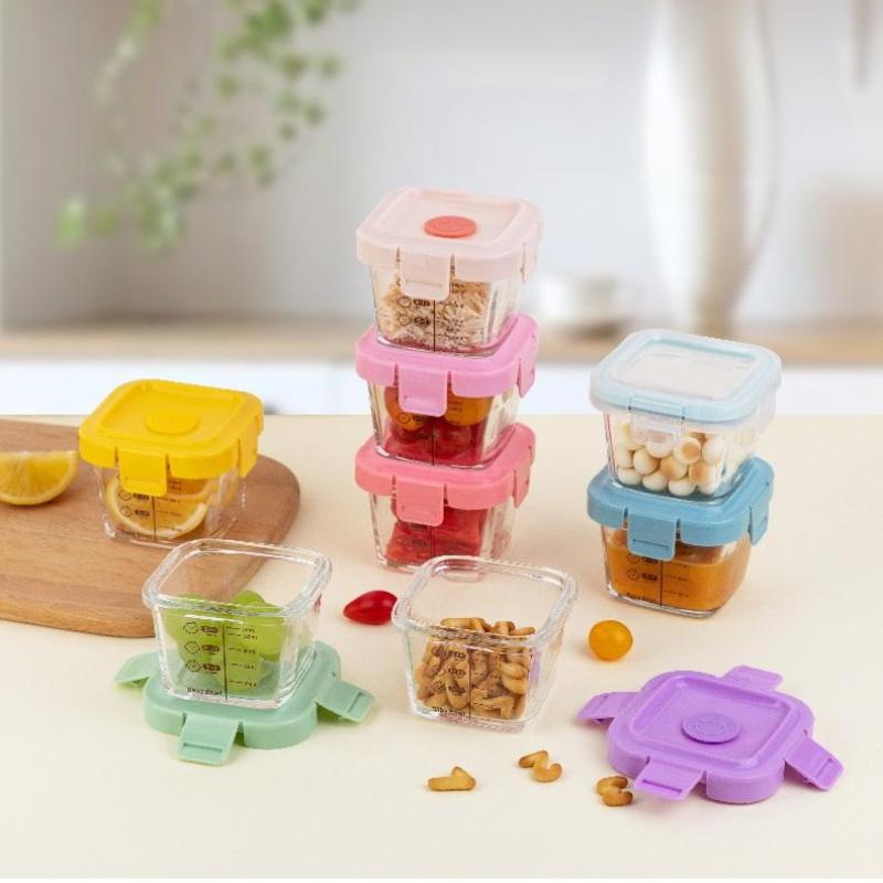 صندوق تخزين مقاوم للحرارة سبوك - مراجعة Food Storage Glass Box وسعره