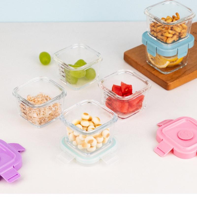 صندوق تخزين مقاوم للحرارة سبوك - مراجعة Food Storage Glass Box وسعره