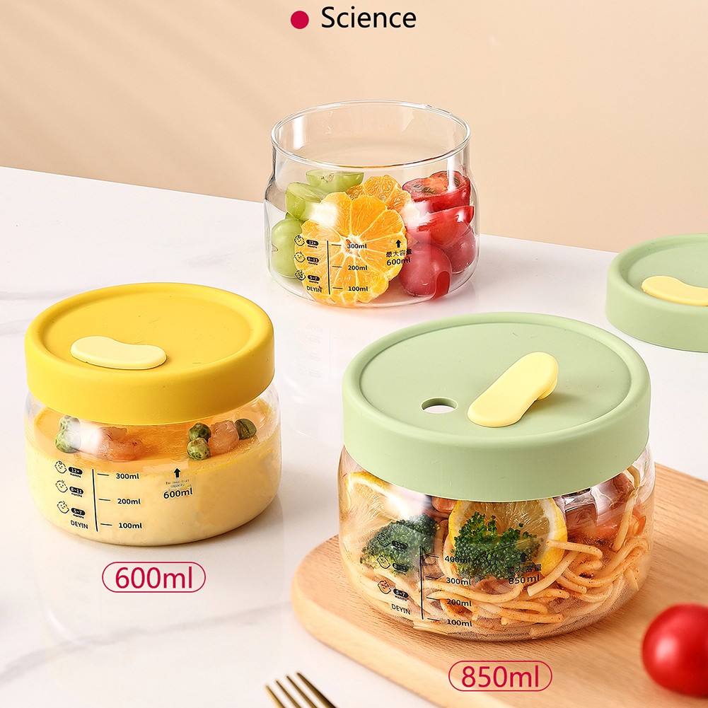 حاوية تخزين المواد الغذائية ال - مراجعة Food Storage Glass Box وسعره
