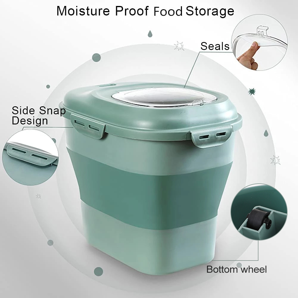 حاويات تخزين أغذية الحيوانات ا - مراجعة Xxl Food Storage Container وسعره