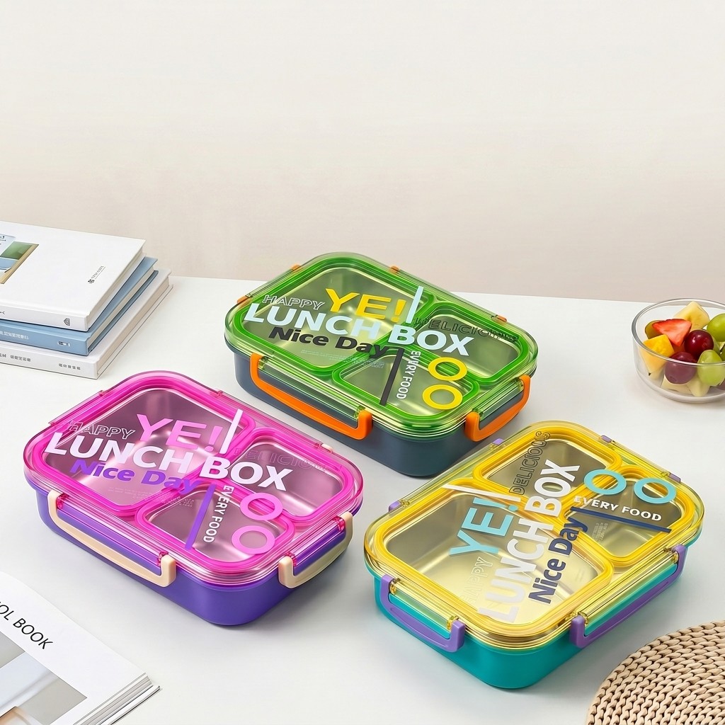صندوق غداء بنتو من الفولاذ الم - مراجعة Food Storage Dividers وسعره