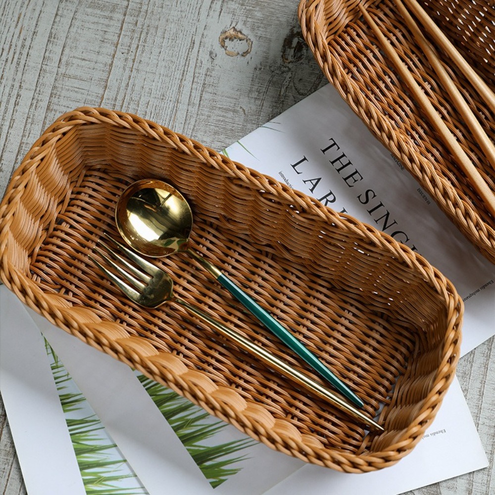 تقليد الروطان سلة التخزين فو ا - مراجعة Bread Box Bamboo وسعره