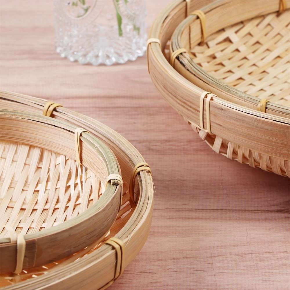 اليدوية المنسوجة علبة الخيزران - مراجعة Bread Box Bamboo وسعره