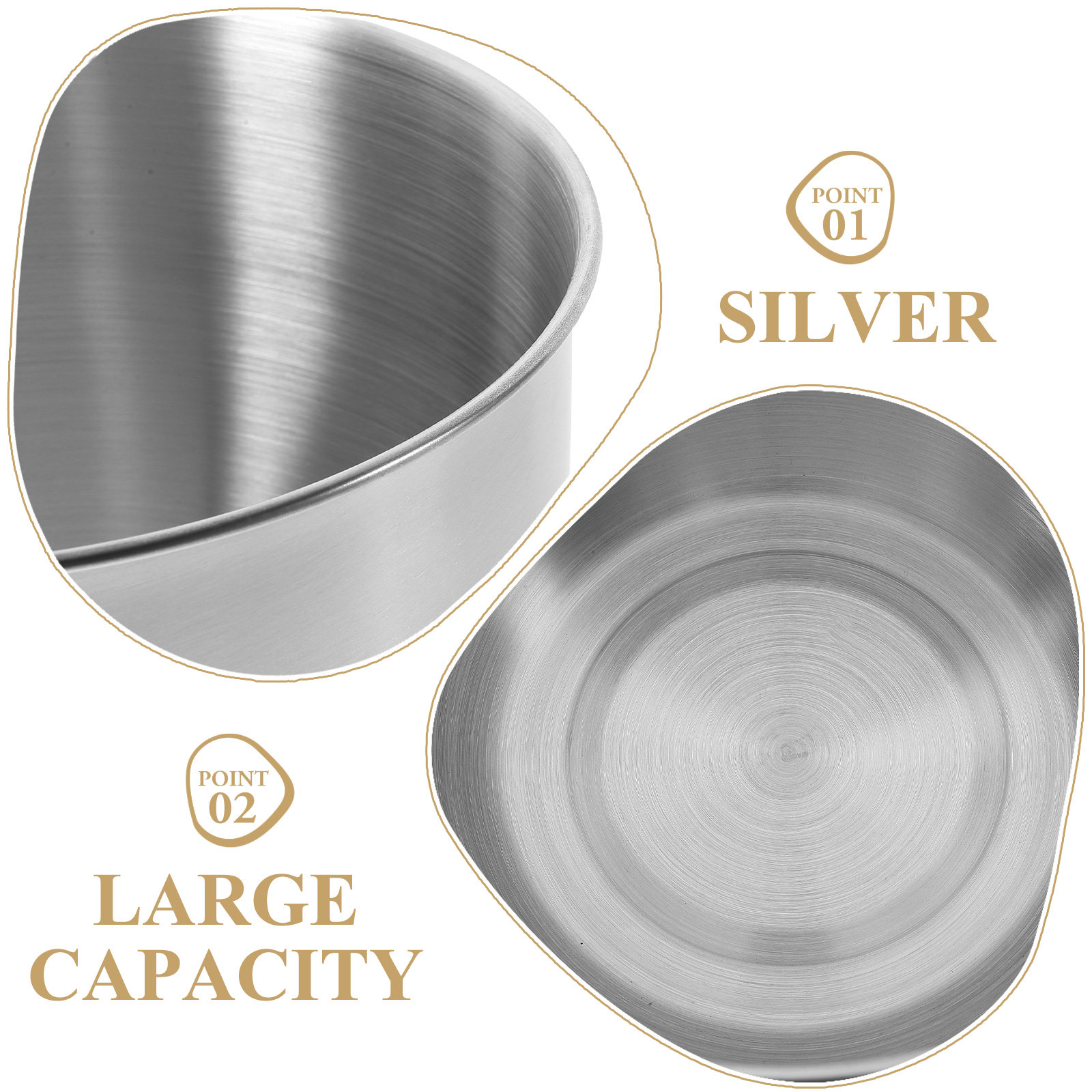 وعاء خلط عميق من الفولاذ المقا - مراجعة Food Storage Bowls وسعره