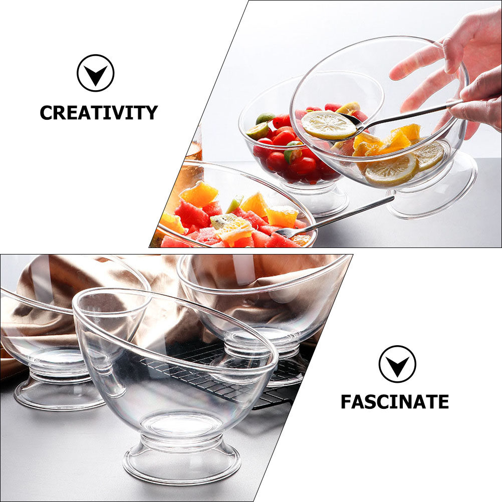 وعاء سلطة بتصميم مائل على الطر - مراجعة Food Storage Bowls وسعره