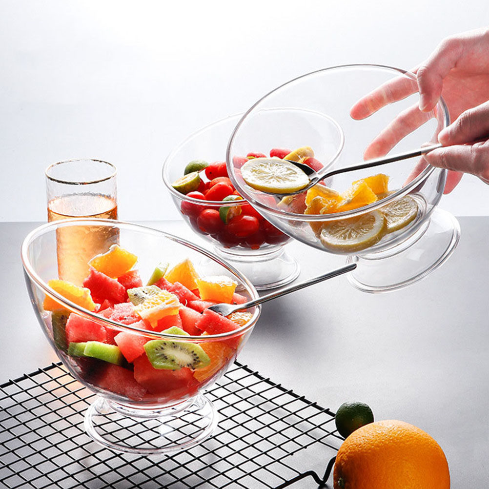 وعاء سلطة بتصميم مائل على الطر - مراجعة Food Storage Bowls وسعره